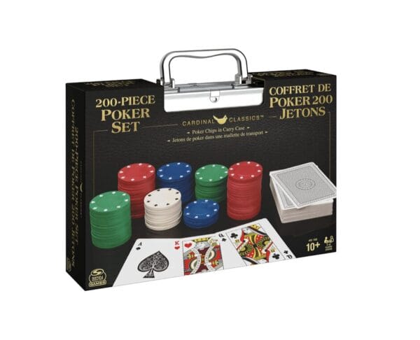 200 Piece Poker Set Cardinal Classics
